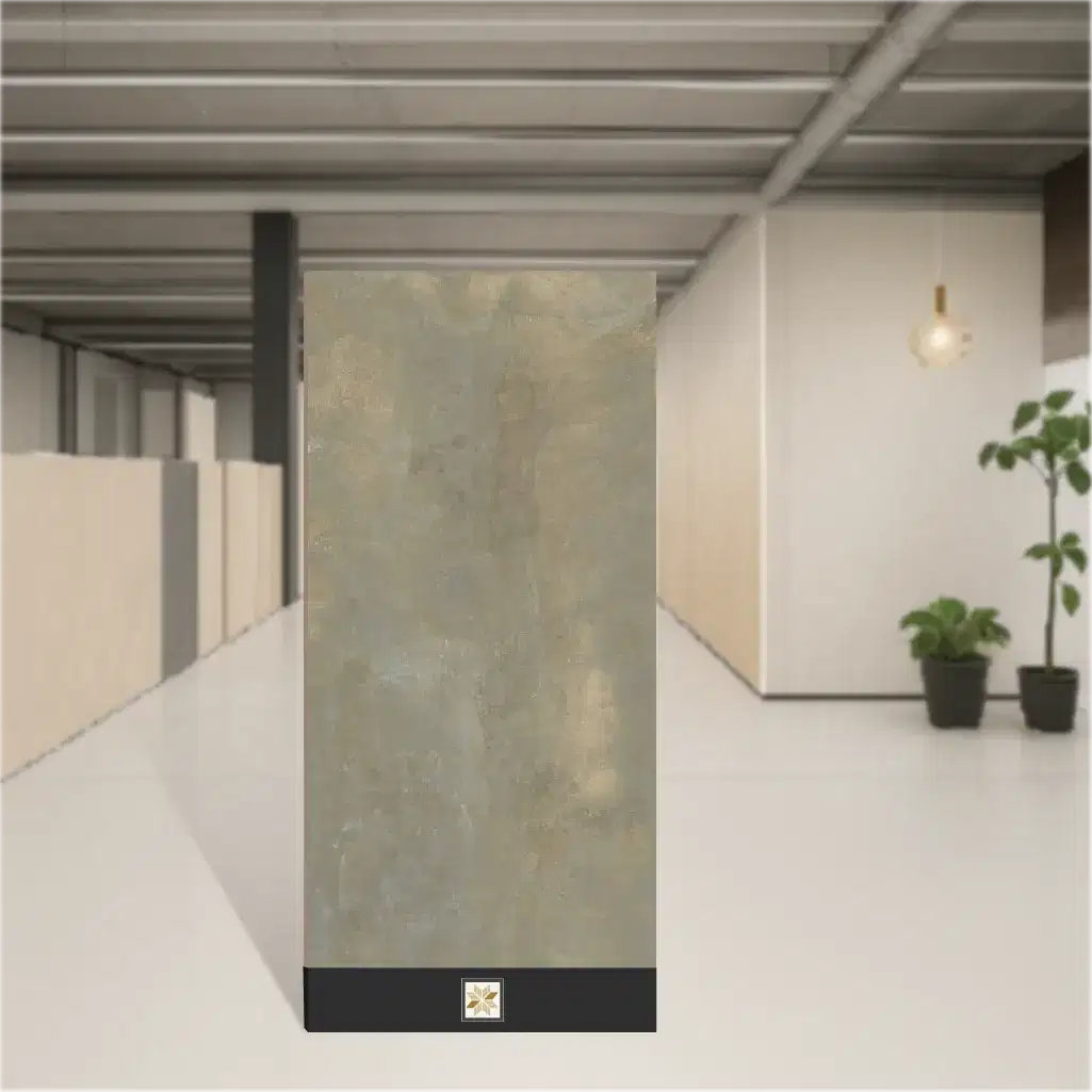 Kanki Iron Plain Solids Matt Rectangular Tiles TL-8445 (5.3x2.7 feet | 9 mm)-0