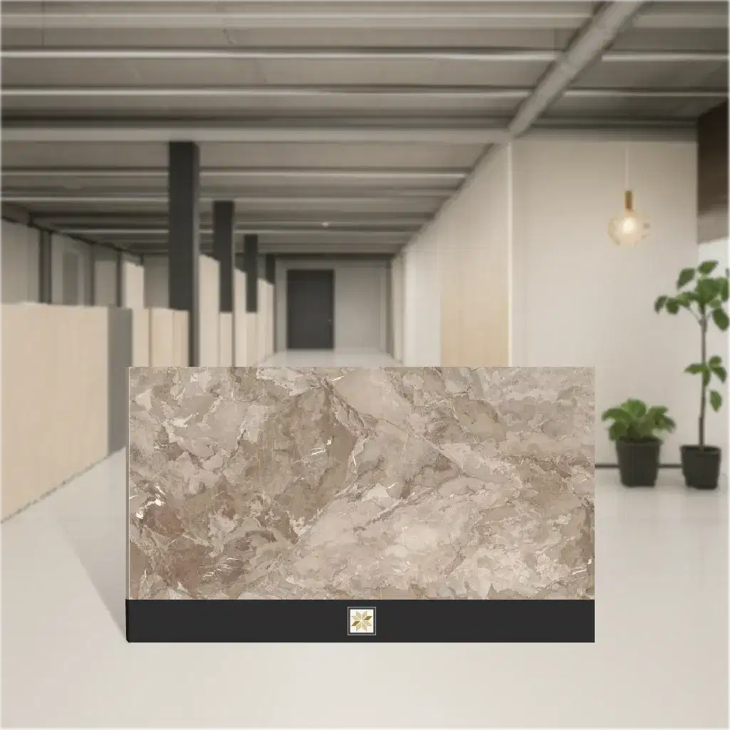 Olmpiya Marbles & Stones Rectangular Tiles TL-8447 (8x4 feet | 9 mm)-0