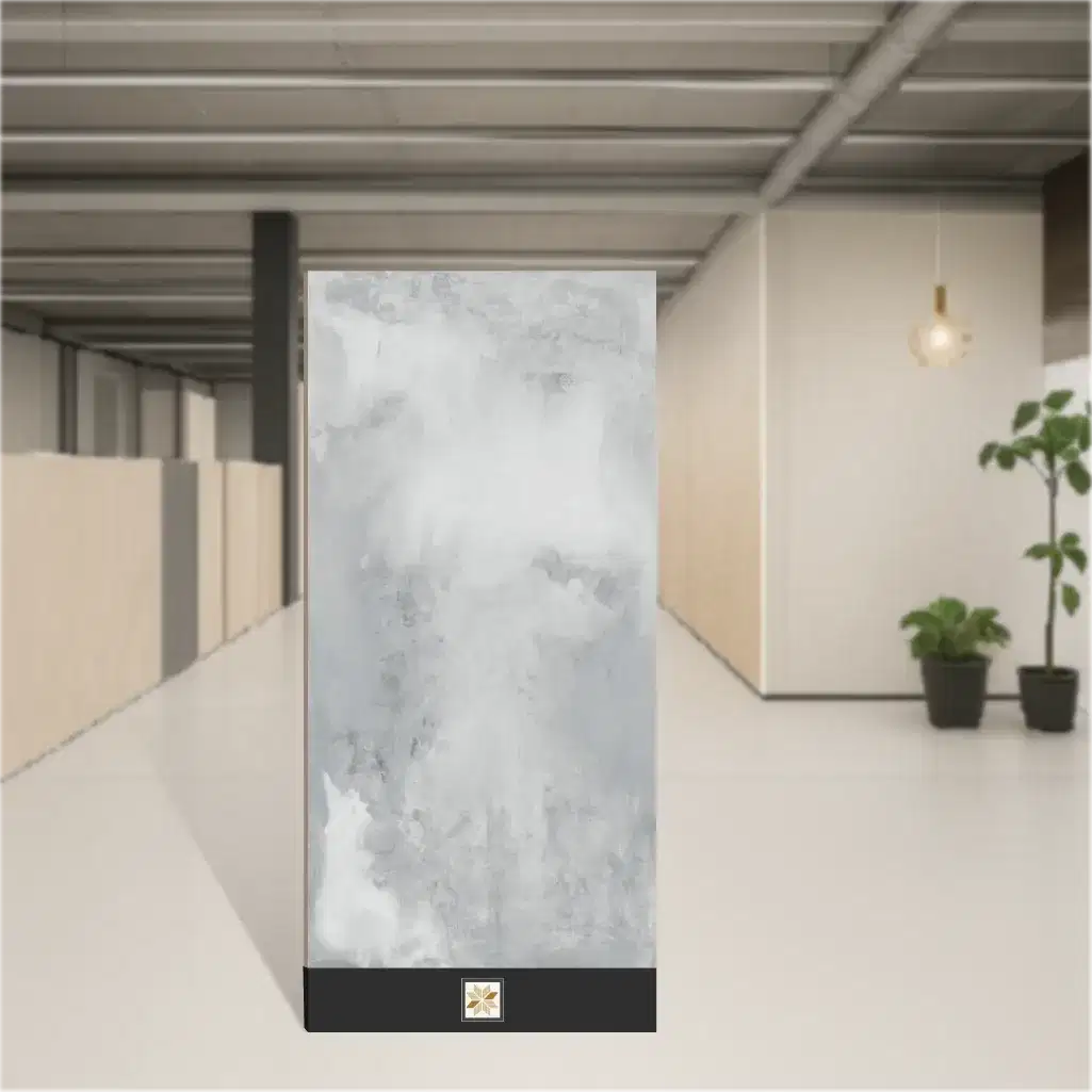 Cardiff Ash Endless Matching Rectangular Tiles TL-8456 (4x2 feet | 9.5 mm)-0