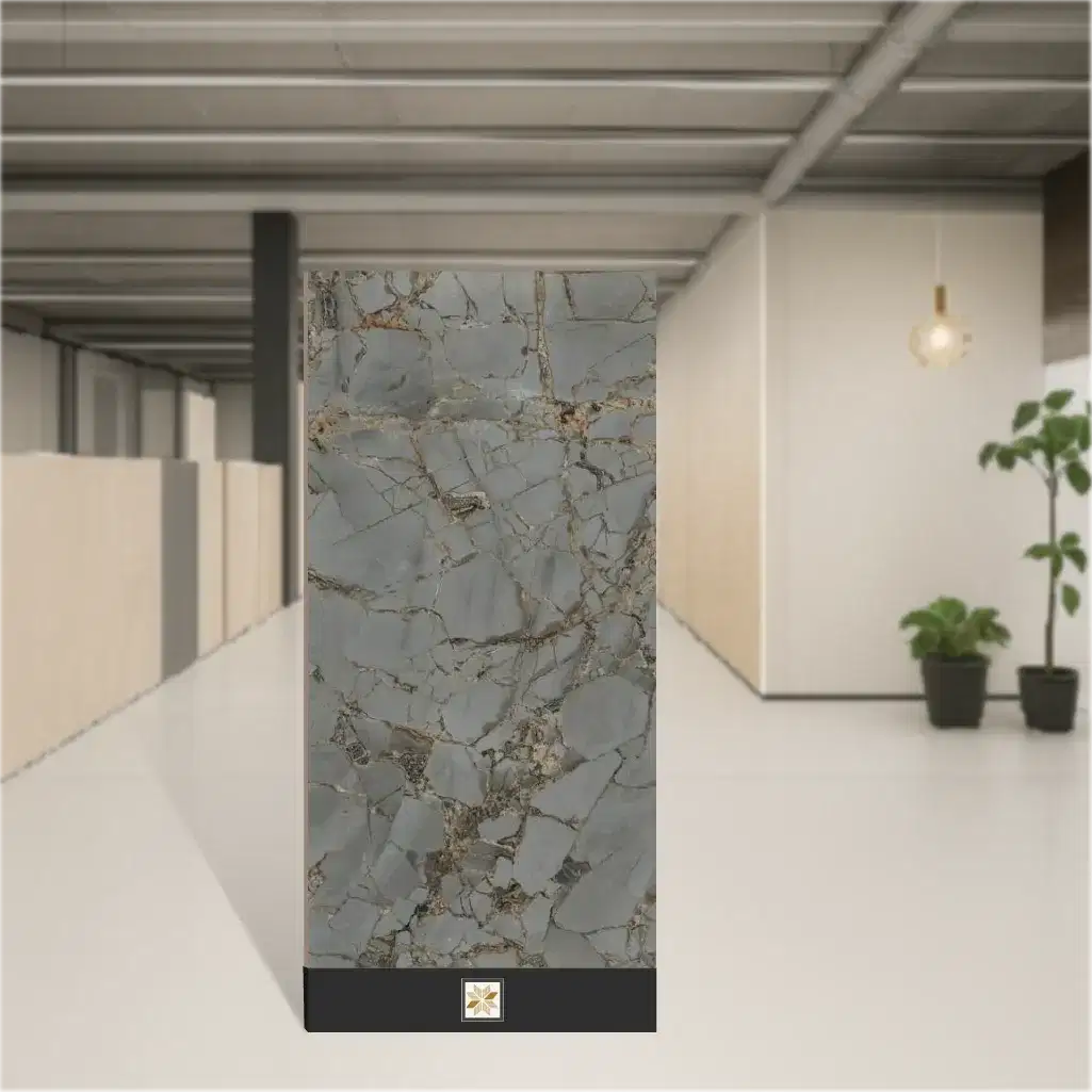 Golden Wave Endless Matching Rectangular Tiles TL-8459 (4x2 feet | 9.5 mm)-0