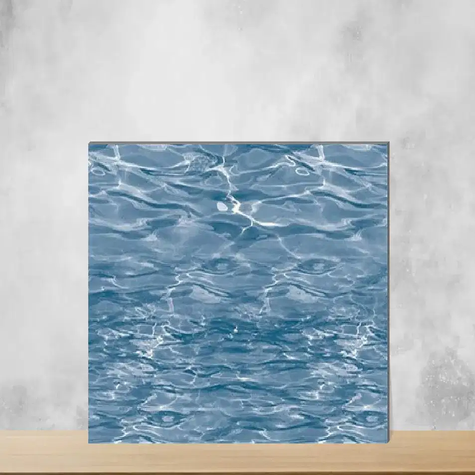 Azure Blue Dark Highlighter Tiles Square Tiles TL-8805-C (12x12 inch | 6 mm)-0