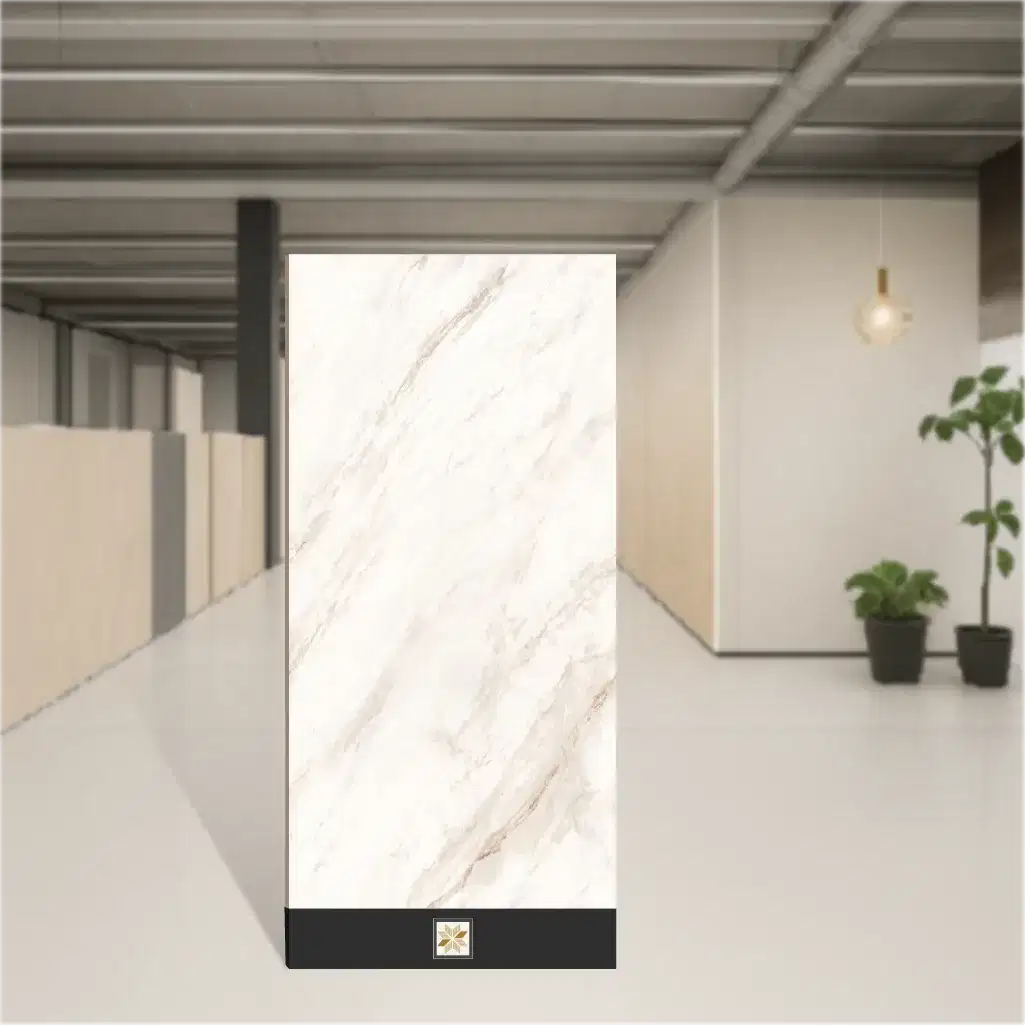 Vitrified Polarangelo Rust Marbles & Stones Matt Rectangular Tiles TL-8846 (6x4 feet | 9 mm)-0