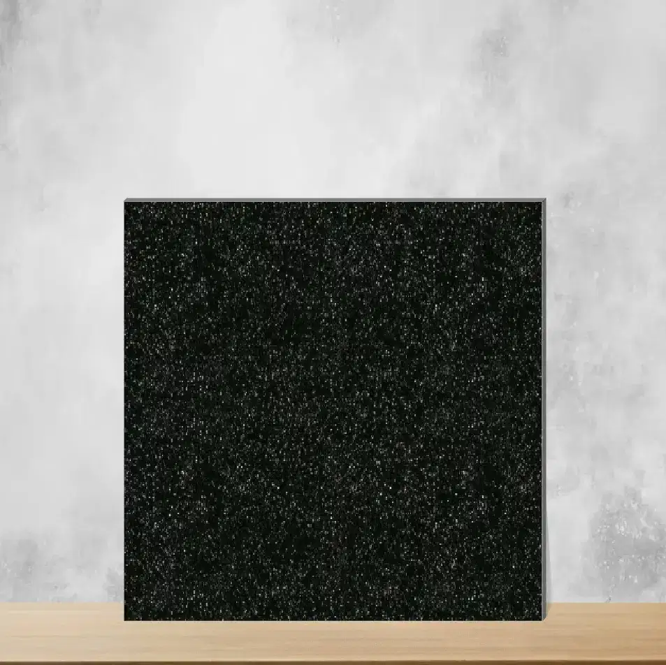Ceramic Dark Vanta Black Highlighter Tiles Glossy Rectangular Tiles TL-9947-B (18x12 inch | 7 mm)-0