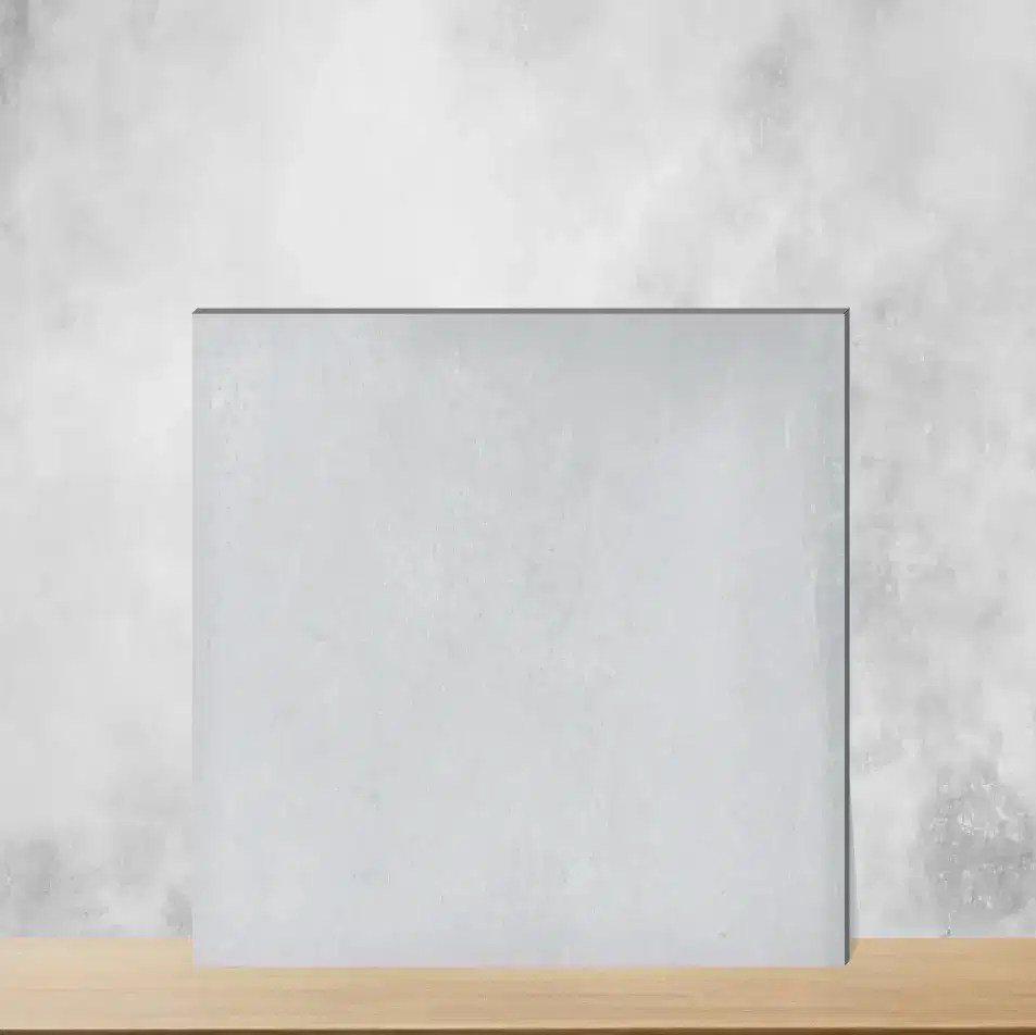 Ceramic Mood LT Grey Plain Solids Glossy Rectangular Tiles TL-5708-E (24x12 inch | 8 mm)-0