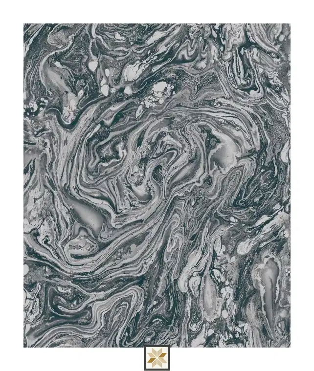 Grey Abstract PVC(Vinyl) Wallpaper (533.4 inches width) : WP-29199-E-0