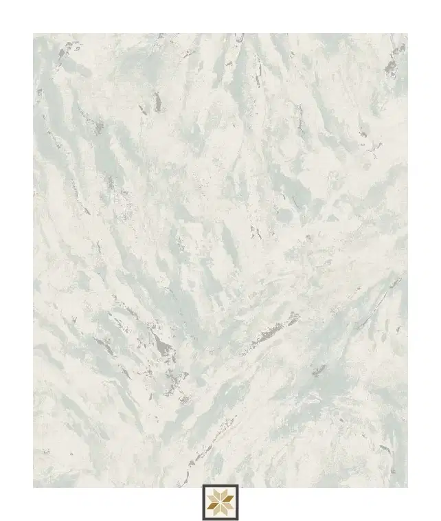 Grey Marble PVC(Vinyl) Wallpaper (533.4 inches width) : WP-29218-D-0