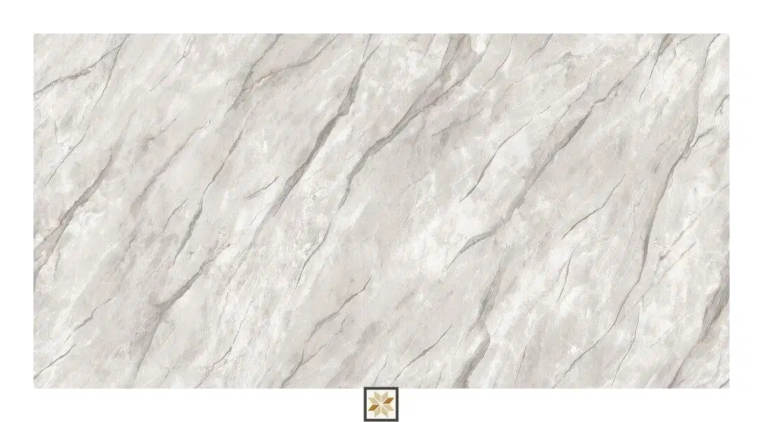 Grey Marble PVC(Vinyl) Wallpaper (1066.8 inches width) : WP-34290-C-0