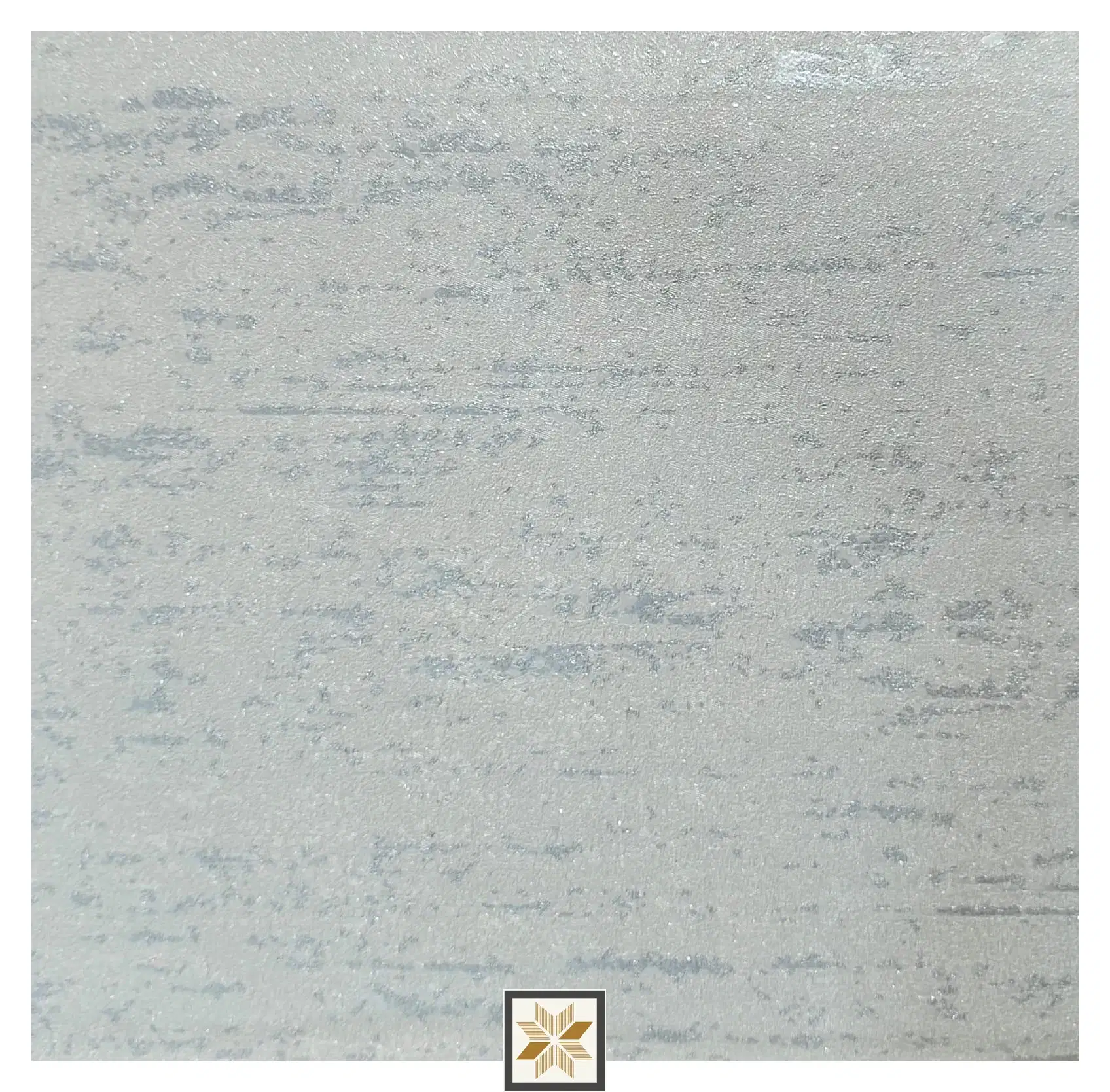 White Textured Wallpaper (533.4 inches width) : WP-35156-F-0