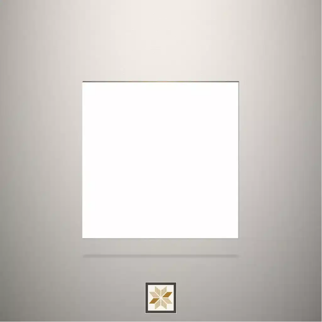 Matt Prime White Solid Color White Laminate (8x4 feet,1 mm): LM-19449