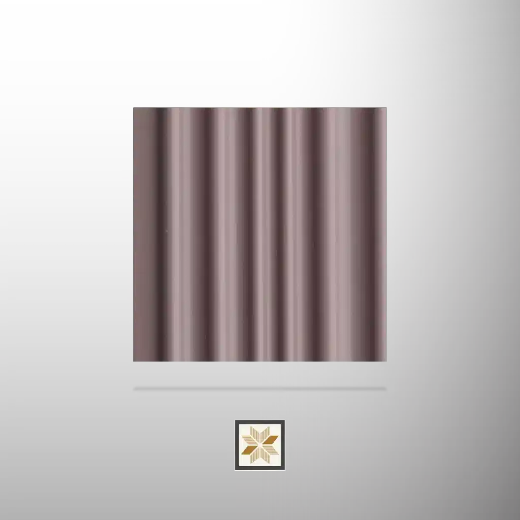 9.5x0.39 feet | 12 mm Pink louvers (suitable for Bedroom, Feature Wall, Living Room, Office) | LV-20216