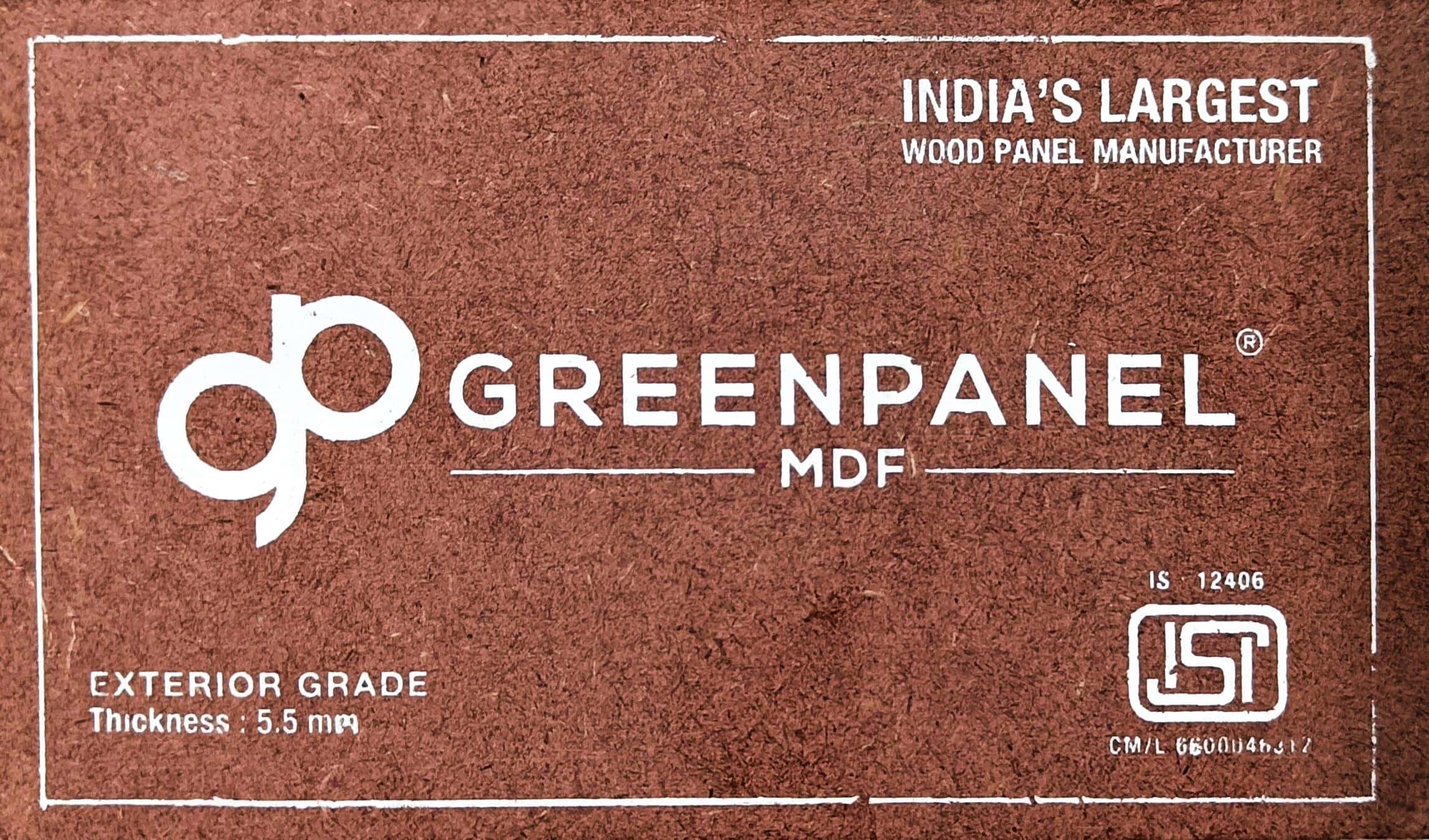 Medium Density Fiberboard Brown Plywood (8x4 feet,30 mm) : PB-35893-I-0