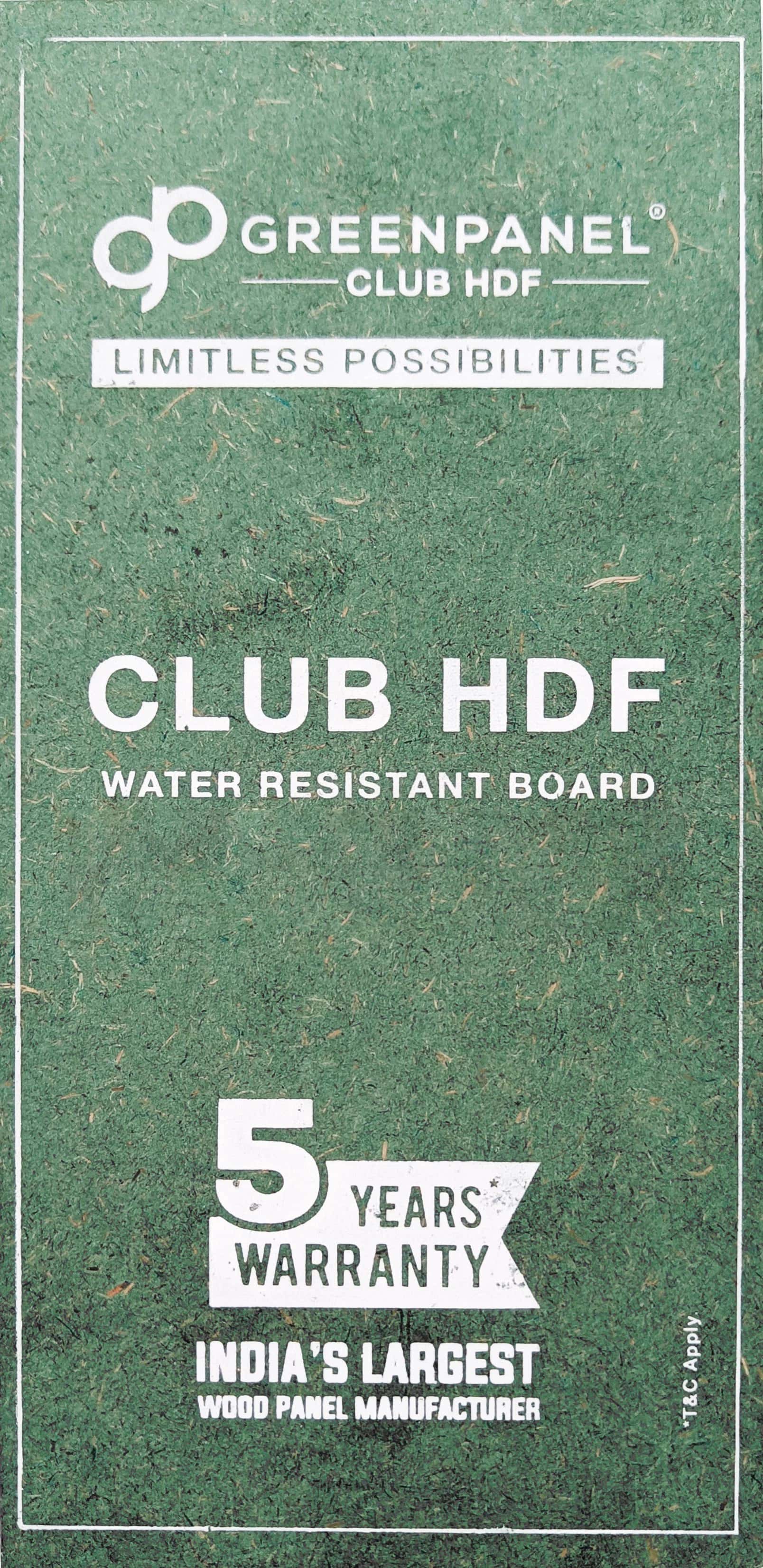 High-Density Fiberboard Club Brown Plywood (8x4 feet,16 mm) : PB-35912-E-0