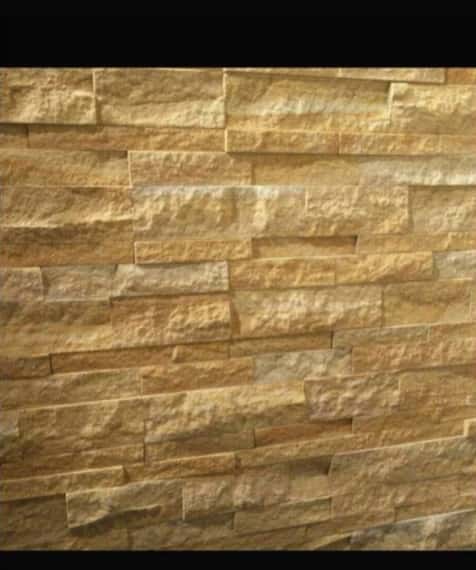 SC-52619 Brown Yellow Sand Stone Wall clading (609.6x152.4 mm)-0
