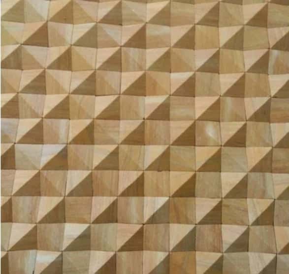 SC-52637 Brown Diamond Stone Wall clading (304.8x304.8 mm)-0