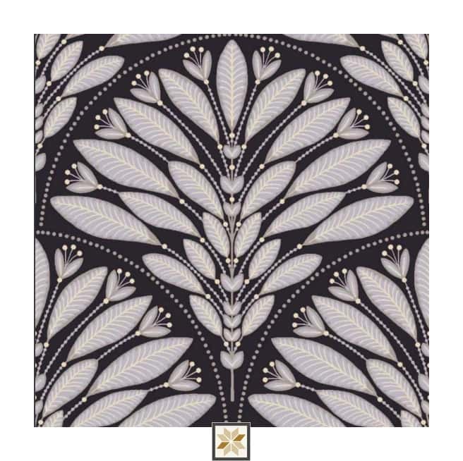 Grey Pattern Wallpaper (533.4 inches width) : WP-35142-F-0