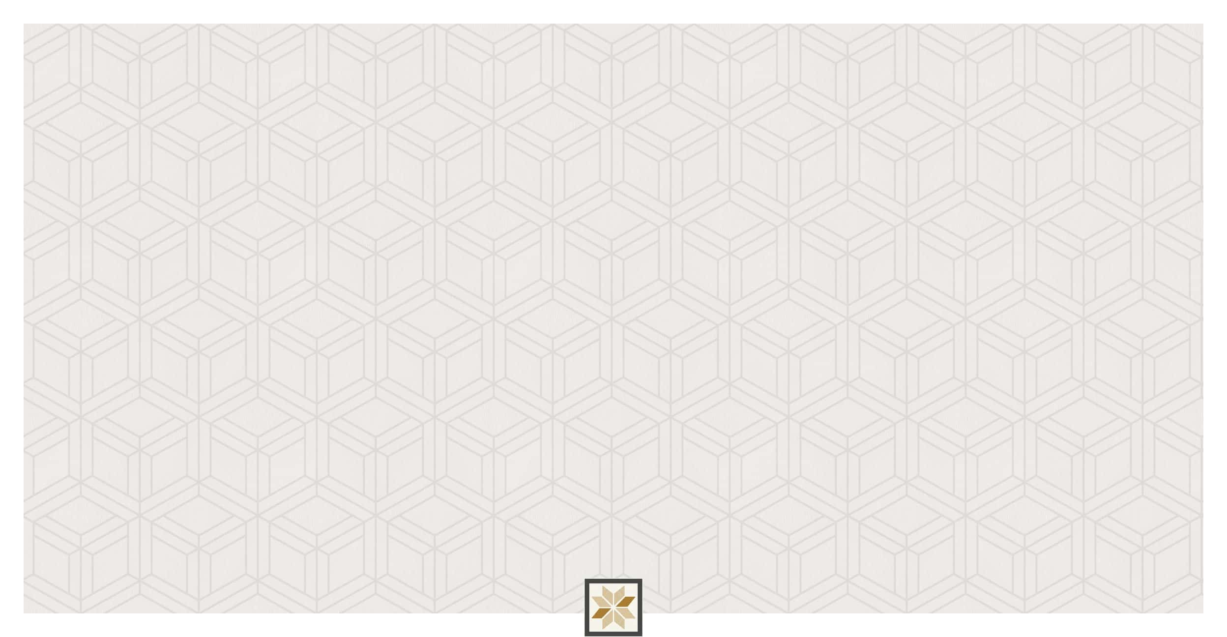 White Pattern PVC(Vinyl) Wallpaper (1066.8 inches width) : WP-35151-F-0