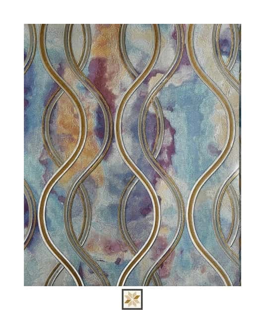 Multi Colour Pattern Wallpaper (530 inches width) : WP-35157-E-0